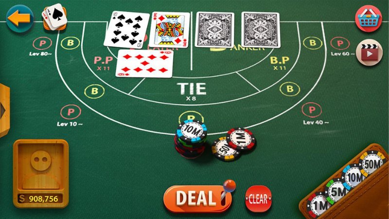 Hướng dẫn các bước đặt cược Baccarat mới nhất