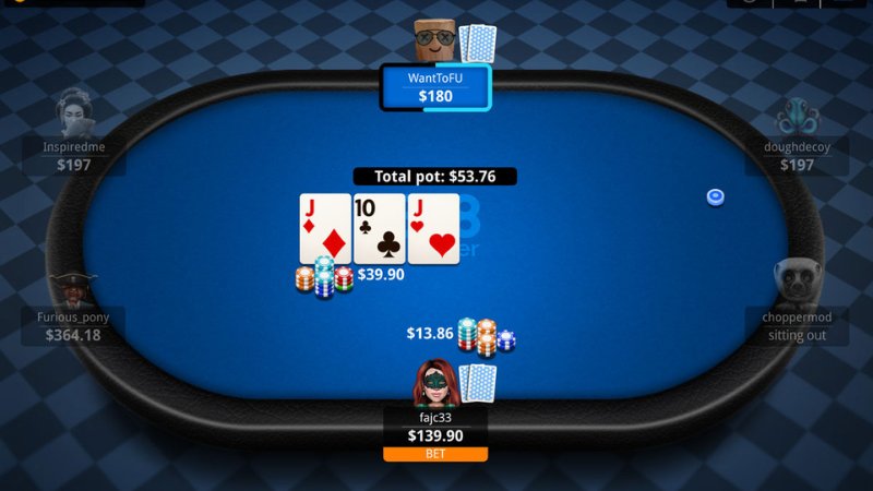 Ván cược game bài Poker diễn ra như thế nào?